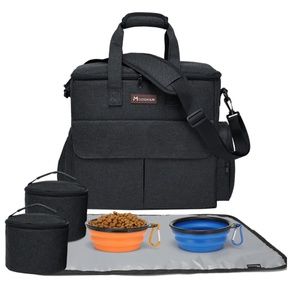 MODOKER DOG TRAVEL BAG,WEEKEND TRAVEL SET FOR DOG/CAT, AIRLINE APPROVED  - NWT